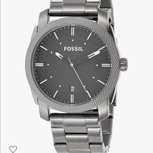 Men's Machine Stainless Steel Quartz Watch